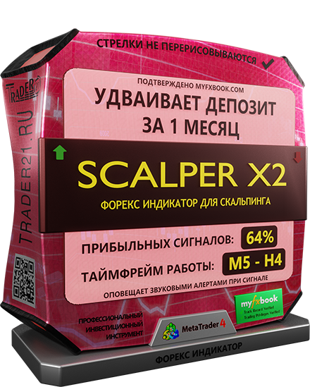 Скачать: Scalper X2 (New 2022) - прибыльный форекс индикатор для скаль
